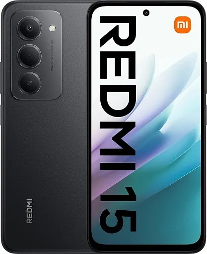Смартфон Xiaomi Redmi 15 4G 6/128 ГБ, черный
