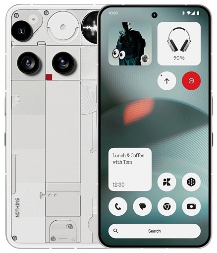 Смартфон Nothing Phone 3 16/512 ГБ, белый