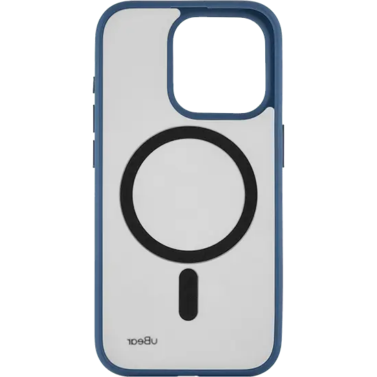 Чехол защитный uBear Cloud Mag Case, iPhone 15 Pro Max MagSafe, синий