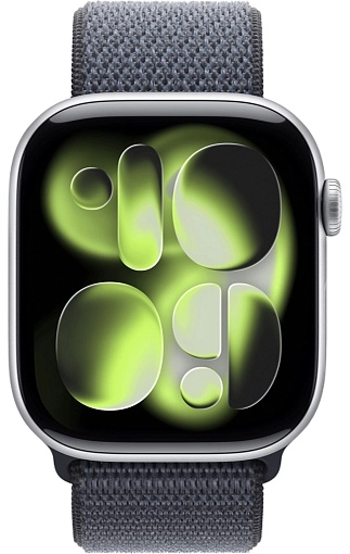 Apple Watch Series 11 Sport Loop 42 мм, серебристый