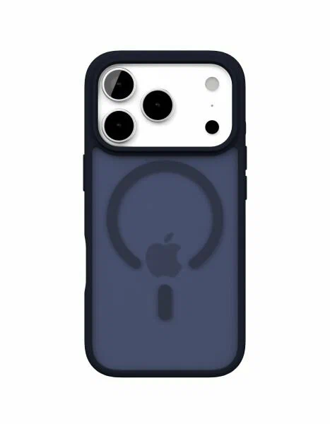Чехол защитный "vlp" LITE Bloom Case с MagSafe для iPhone 17 Pro, темно-синий